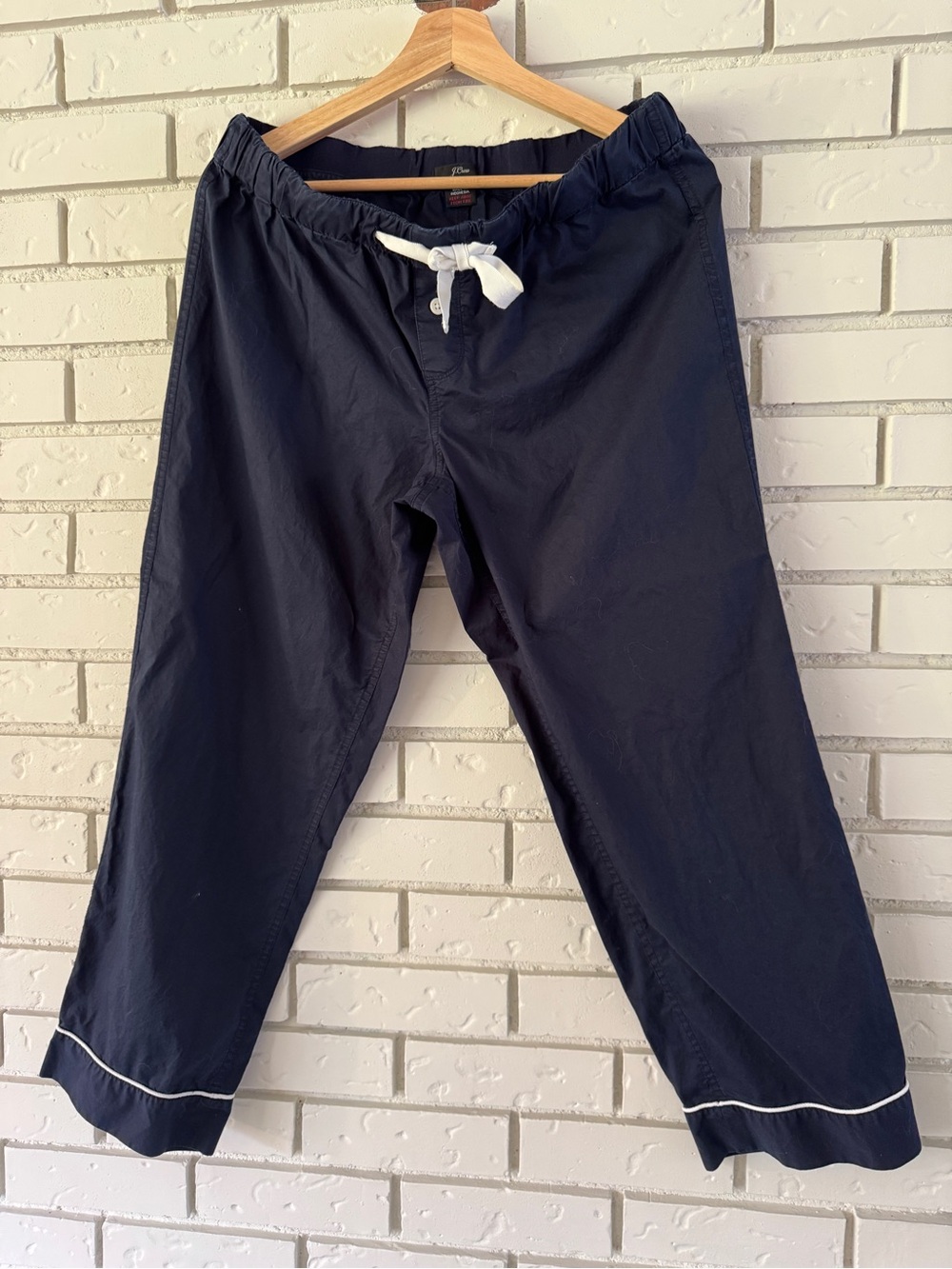 J. Crew cotton poplin pajama pants